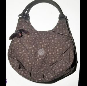 Kipling brown monkey bag